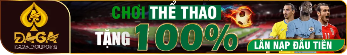 Hình ảnh khuyến mãi thể thao DAGA